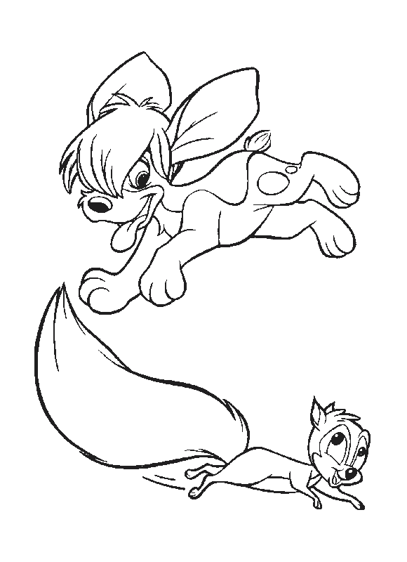 coloriage le chien d anastatia